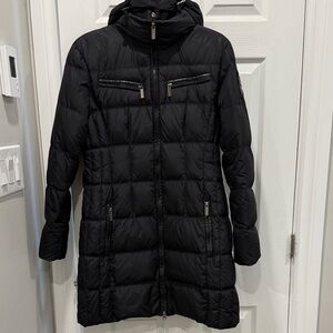 Add Down Puffer Jacket Coat Black size 6
